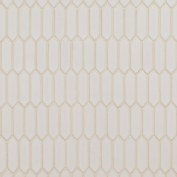 Msi Antique White Picket SAMPLEGlossy Ceramic Mosaic Tile ZOR-MD-0538-SAM - main